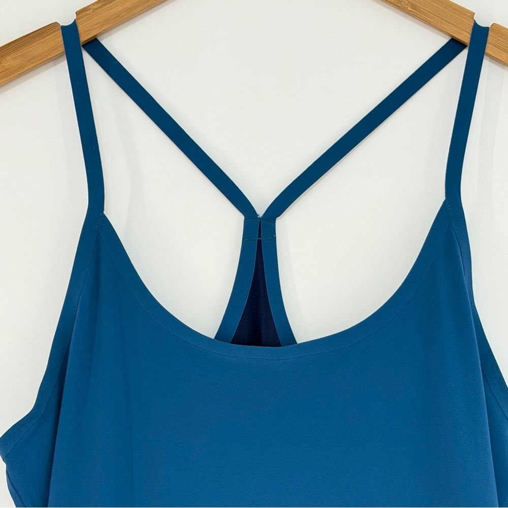 Outdoor Voices Athletic Dress Dark Teal Blue Size Medium - Picture 4 of 9